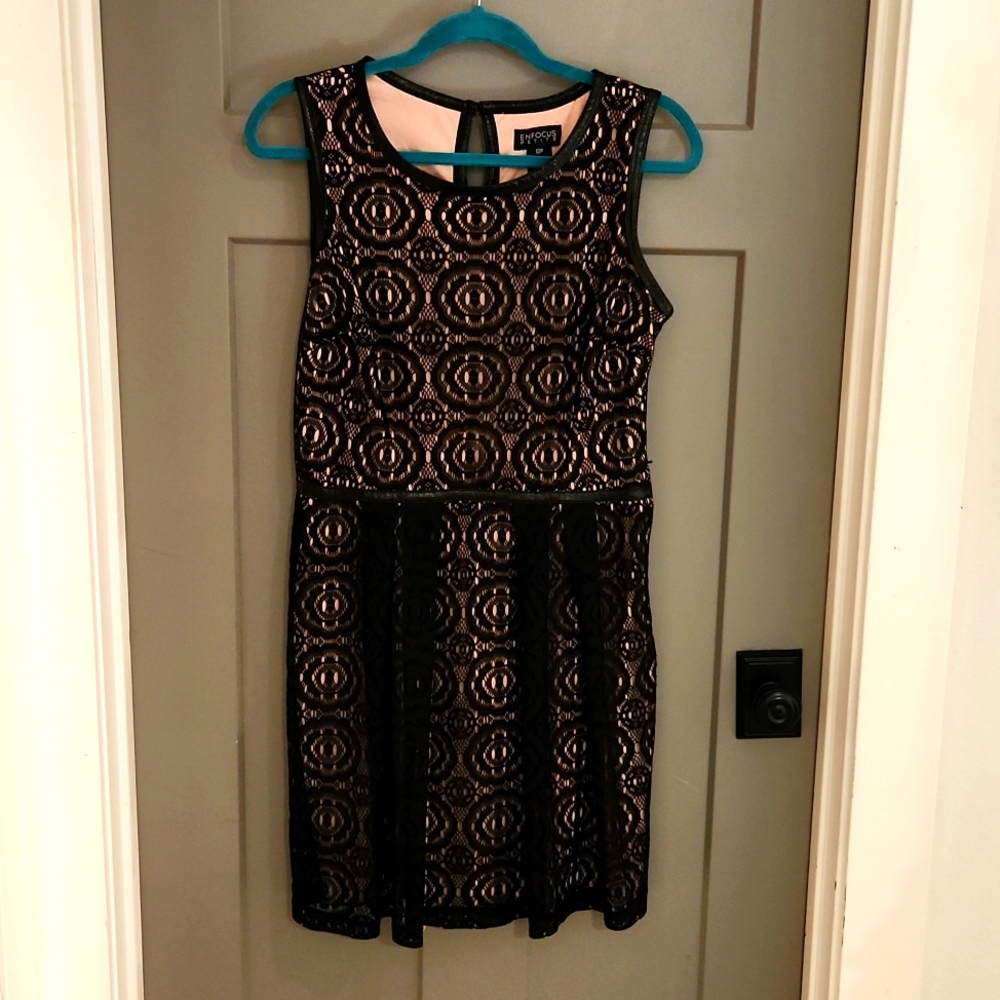 NEW Enfocus Petite Lace trim dress sz 12P - WEDDING, BALL ETC